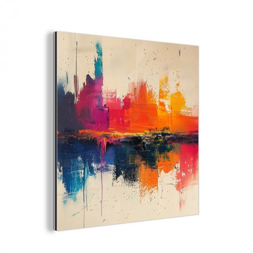aluminium wit - Modern - Verf - Kunst - Kleurrijk