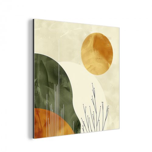 aluminium wit - Abstract - Landschap - Zon - Kunst