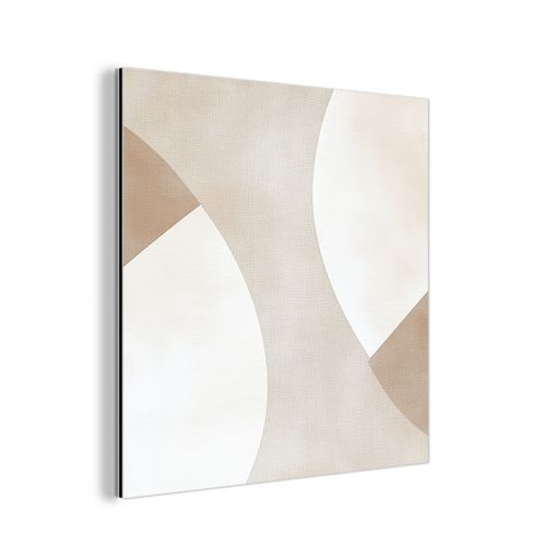 aluminium wit - Bruin - Japandi - Abstract
