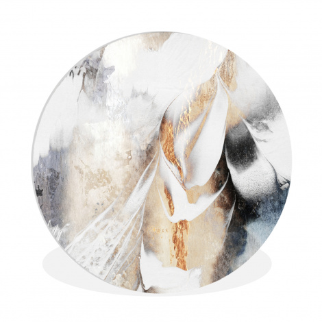 Muurcirkel - Abstract - Gold - Design - Luxe