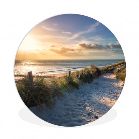 Muurcirkel - Zonsondergang - Strand - Duin - Gras - Bank