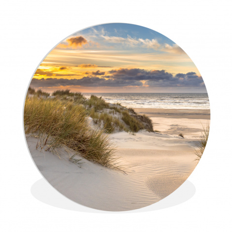 Muurcirkel - Strand - Duin - Gras - Zonsondergang - Zee