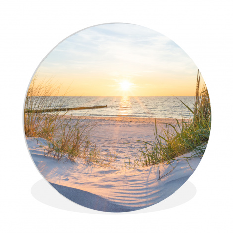 Muurcirkel - Strand - Zon - Duin - Gras - Zand - Horizon