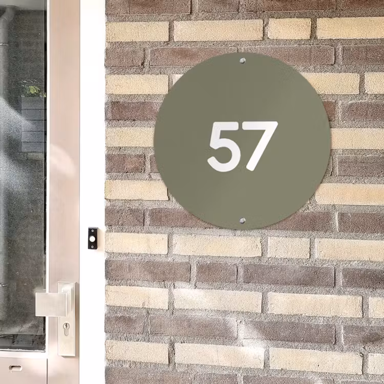 Naambord effen kleur — 4