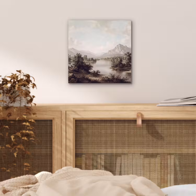 Aluminium schilderij - Klassiek - Landschap - Sereen — 5