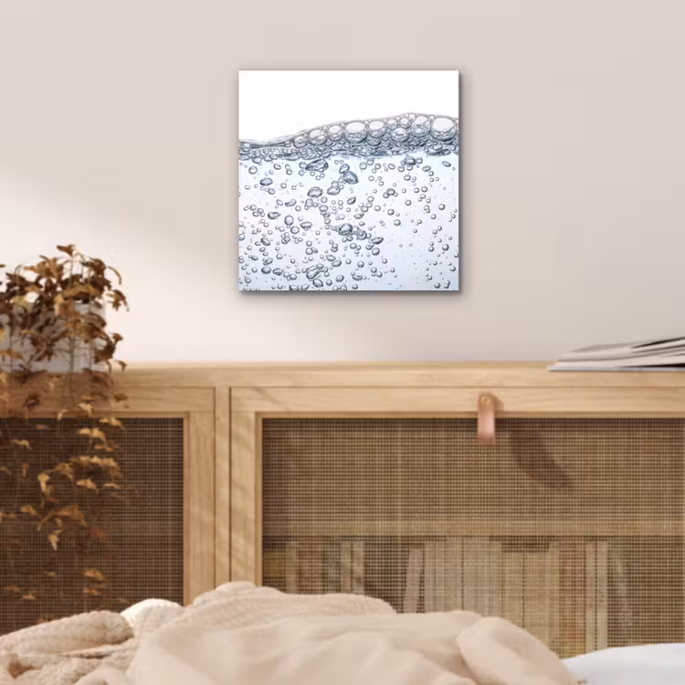 Aluminium schilderij - Luchtbellen - Water - Dynamisch — 5