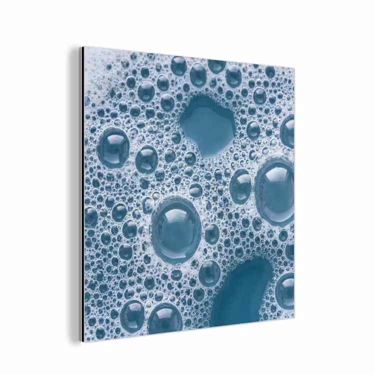 Aluminium schilderij - Schuim - Water - Textuur — 1