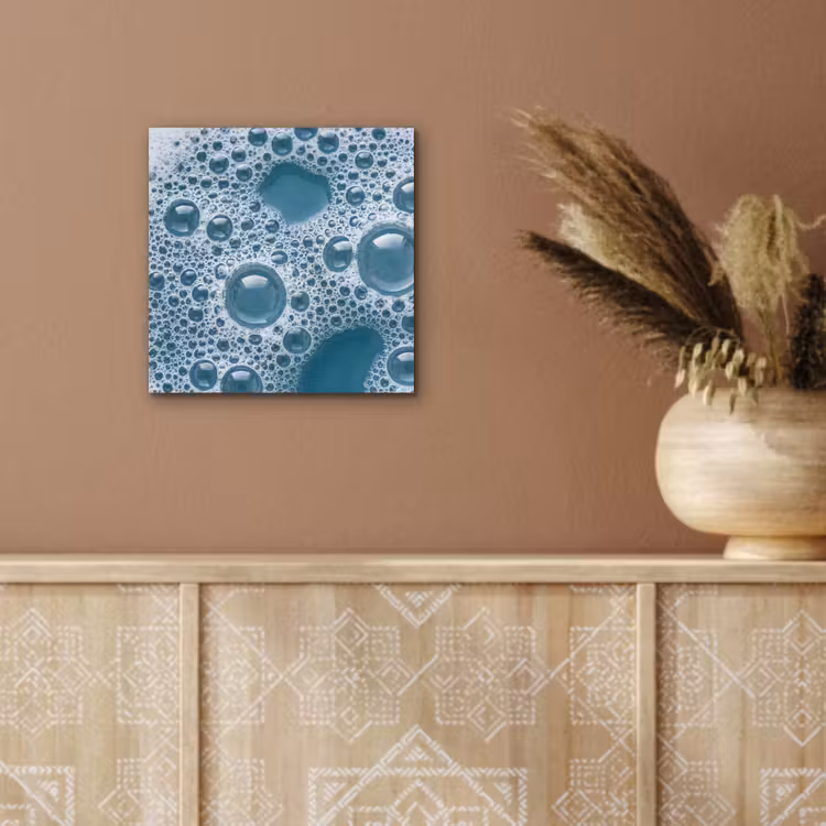 Aluminium schilderij - Schuim - Water - Textuur — 6