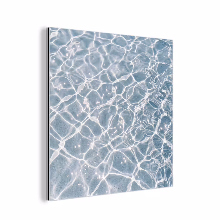 Aluminium schilderij - Water - Reflectie - Zonlicht — 1