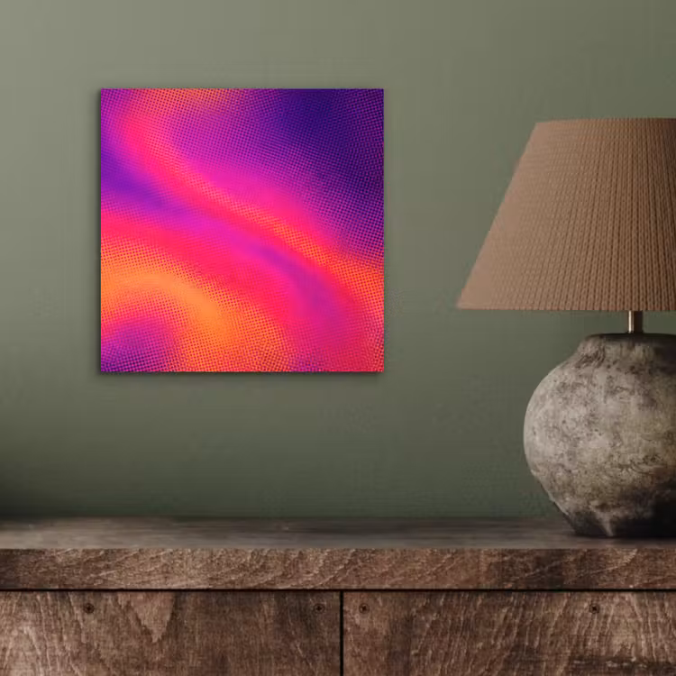 Aluminium schilderij - Abstract - Patroon - Kleurverloop — 4