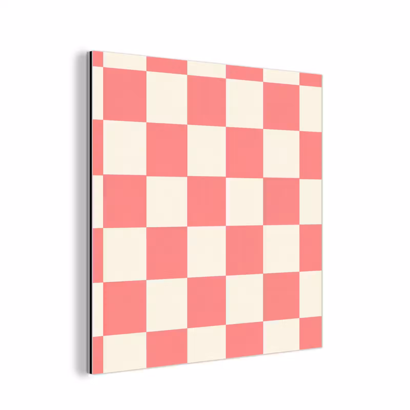 Aluminium schilderij - Traditioneel - Patroon - Roze — 1