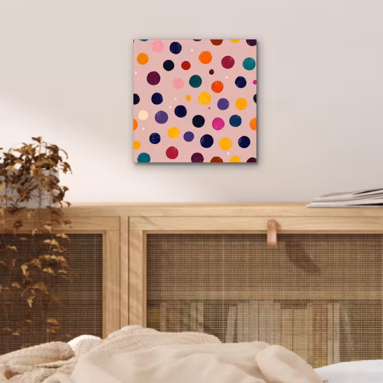 Aluminium schilderij - Cirkels - Patroon - Kleurrijk — 5