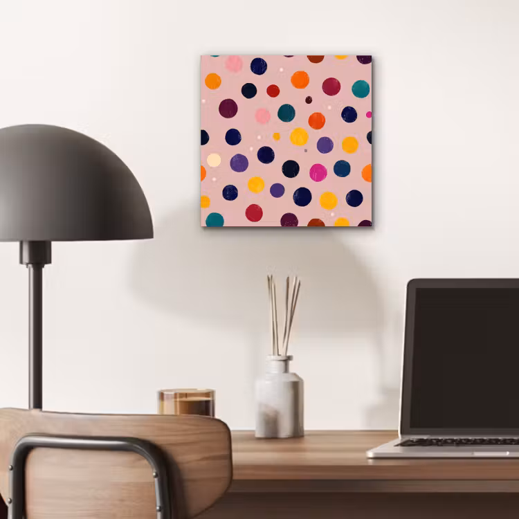 Aluminium schilderij - Cirkels - Patroon - Kleurrijk — 7