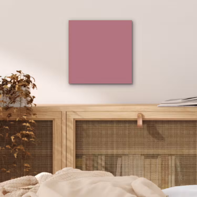Aluminium schilderij - Antique - Mauve - Roze — 5