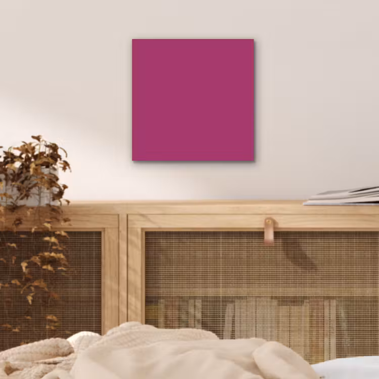 Aluminium schilderij - Deep - Magenta - Paars — 5