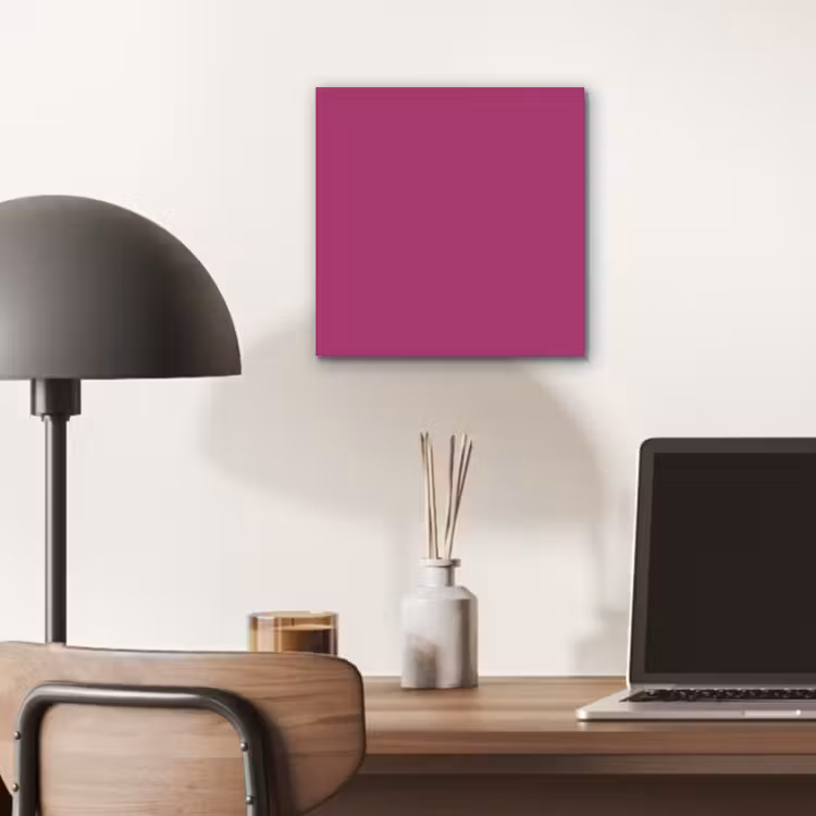 Aluminium schilderij - Deep - Magenta - Paars — 7