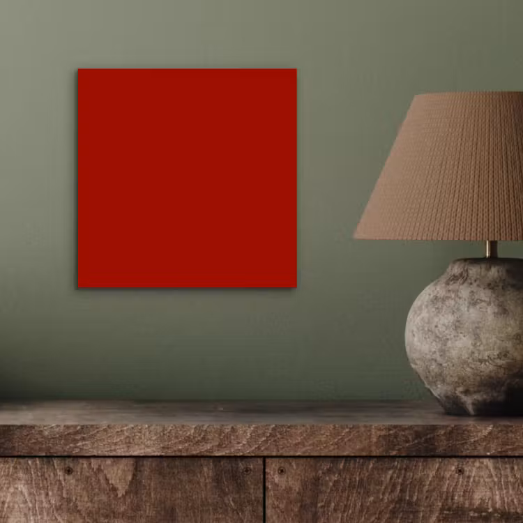 Aluminium schilderij - Oxblood - Maroon - Rood — 4