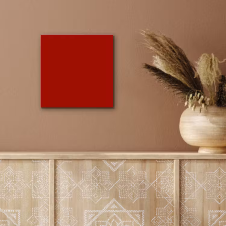 Aluminium schilderij - Oxblood - Maroon - Rood — 6