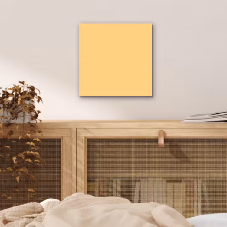 Aluminium schilderij - Apricot - Ice - Oranje — 5