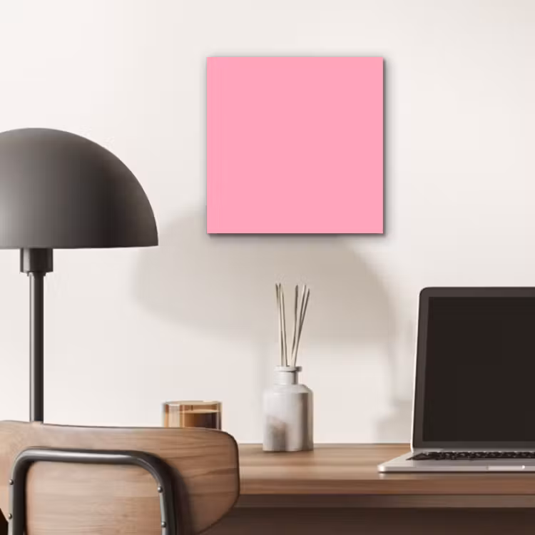 Aluminium schilderij - Bubblegum - Pink - Roze — 7
