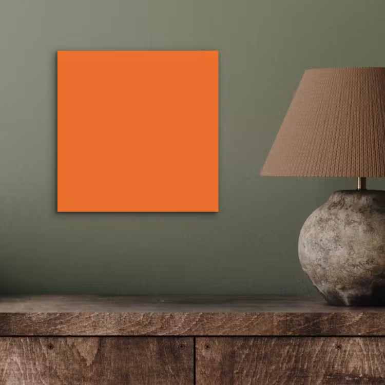 Aluminium schilderij - Burnt - Sienna - Oranje — 4
