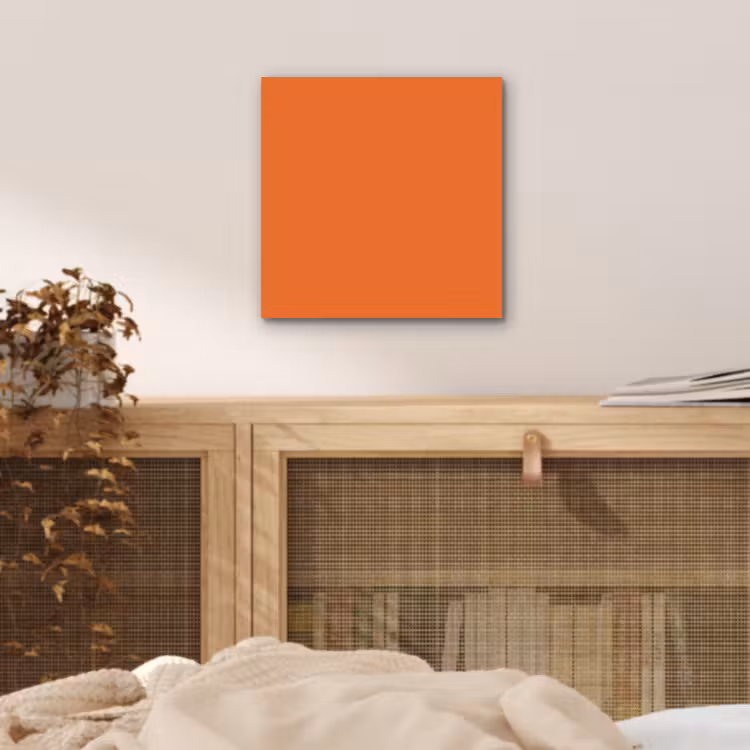Aluminium schilderij - Burnt - Sienna - Oranje — 5