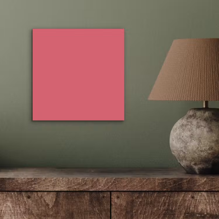 Aluminium schilderij - Crimson - Rose - Roze — 4