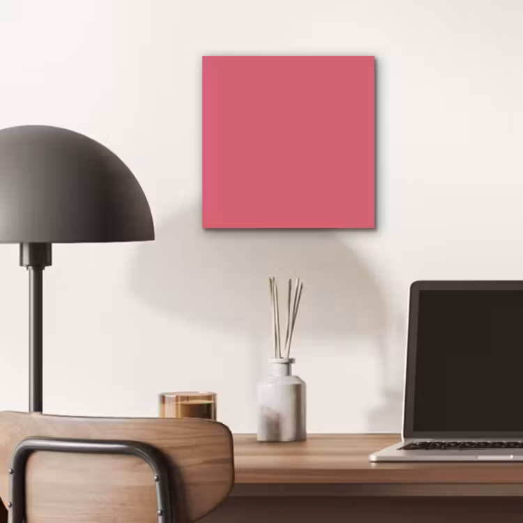 Aluminium schilderij - Crimson - Rose - Roze — 7