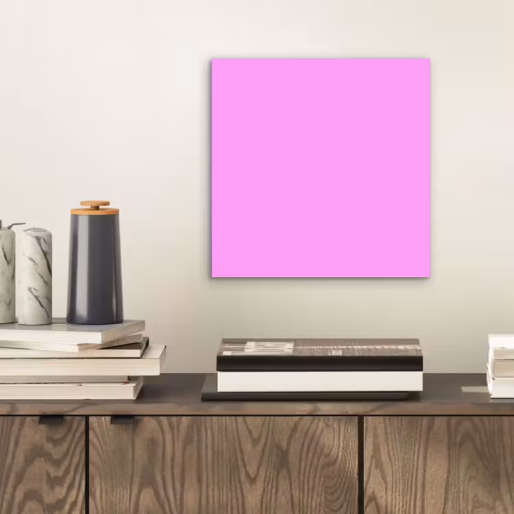 Aluminium schilderij - Soft - Lavender - Roze — 2