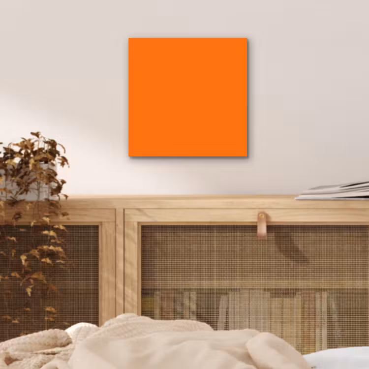 Aluminium schilderij - Spiced - Pumpkin - Oranje — 5