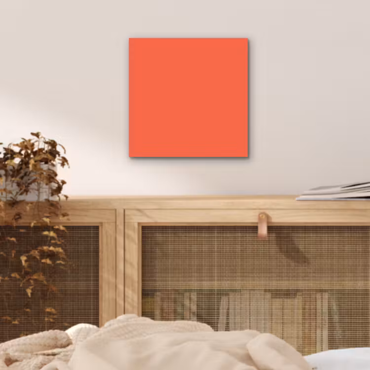 Aluminium schilderij - Sunset - Salmon - Oranje — 5