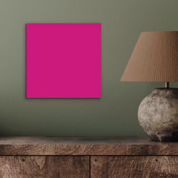 Aluminium schilderij - Velvet - Magenta - Roze — 4