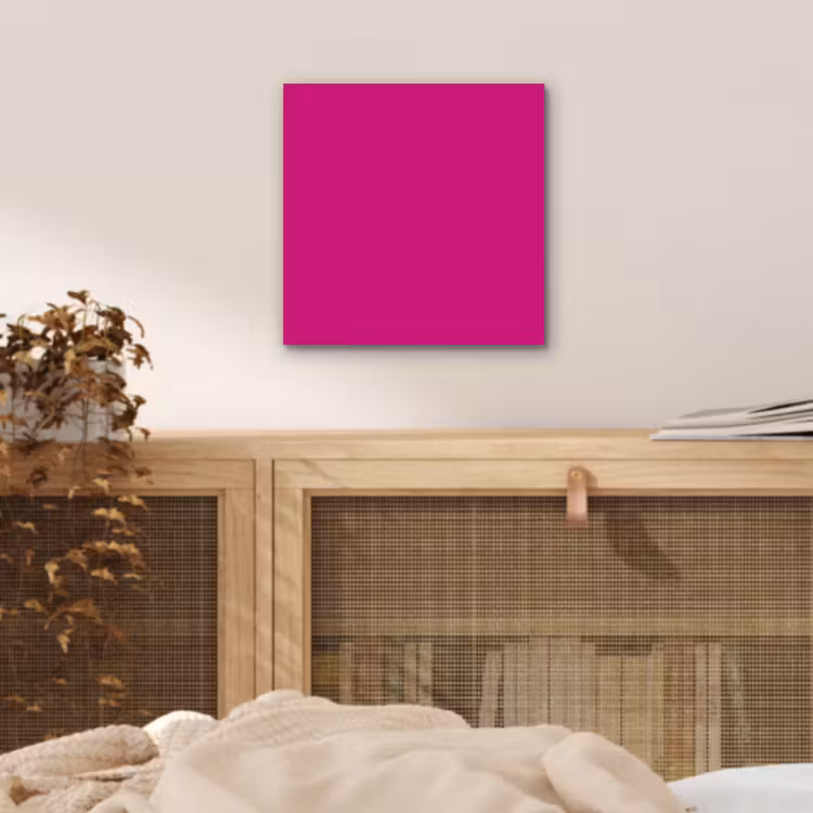 Aluminium schilderij - Velvet - Magenta - Roze — 5