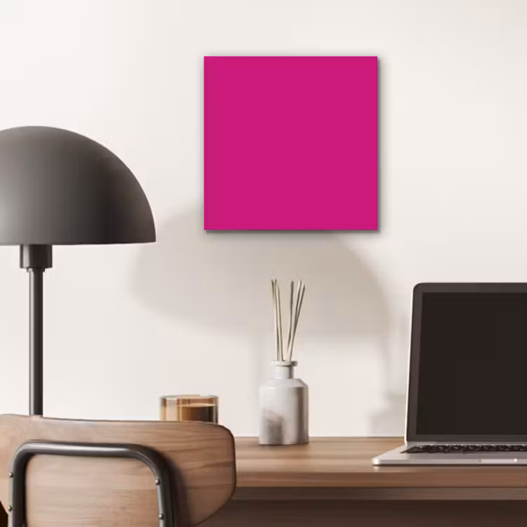 Aluminium schilderij - Velvet - Magenta - Roze — 7