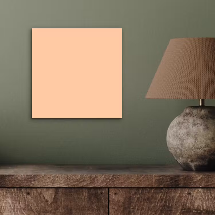 Aluminium schilderij - Apricot - Blush - Nude — 4