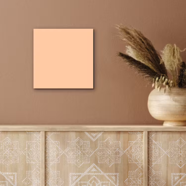 Aluminium schilderij - Apricot - Blush - Nude — 6
