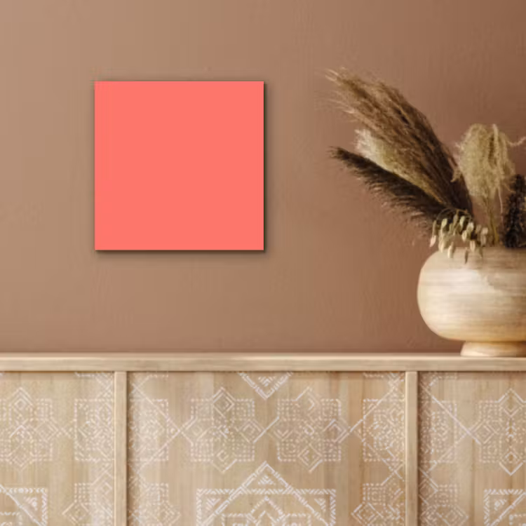 Aluminium schilderij - Coral - Punch - Koraal — 6