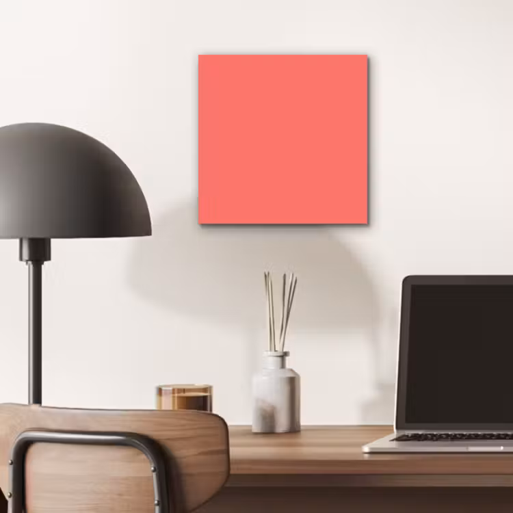 Aluminium schilderij - Coral - Punch - Koraal — 7