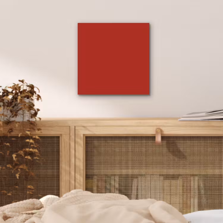 Aluminium schilderij - Deep - Crimson - Rood — 5