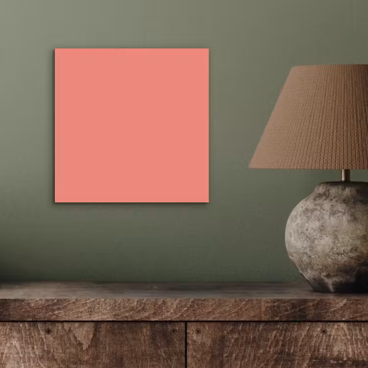 Aluminium schilderij - Dusty - Peach - Koraal — 4