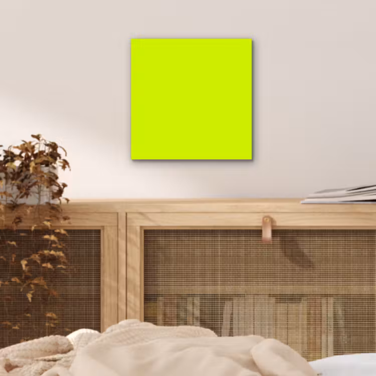 Aluminium schilderij - Electric - Lemon - Geel — 5