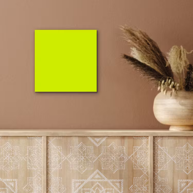 Aluminium schilderij - Electric - Lemon - Geel — 6