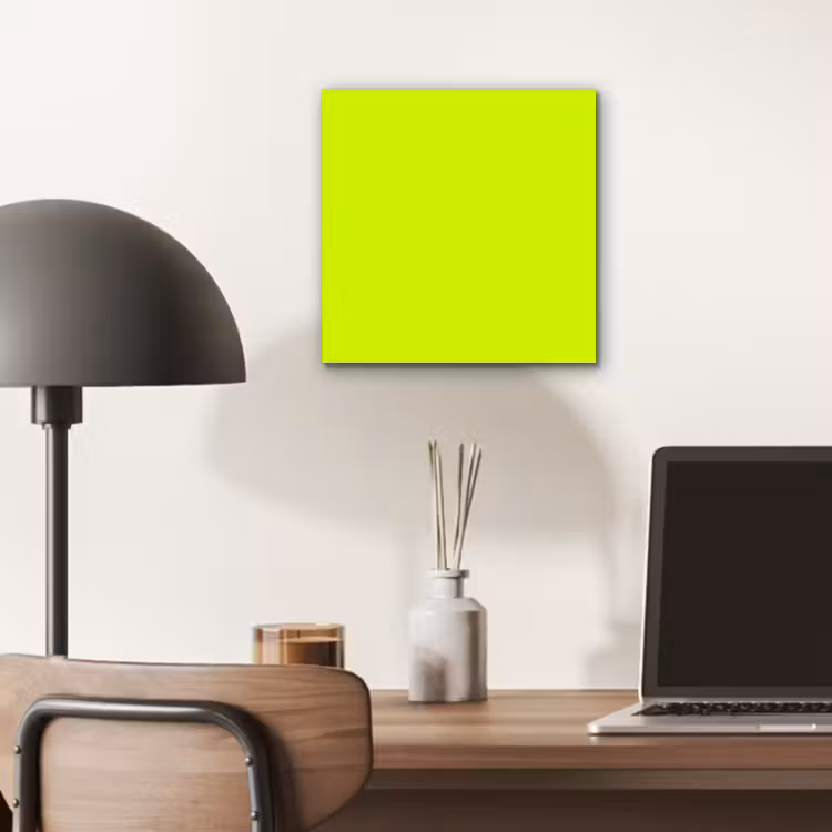 Aluminium schilderij - Electric - Lemon - Geel — 7