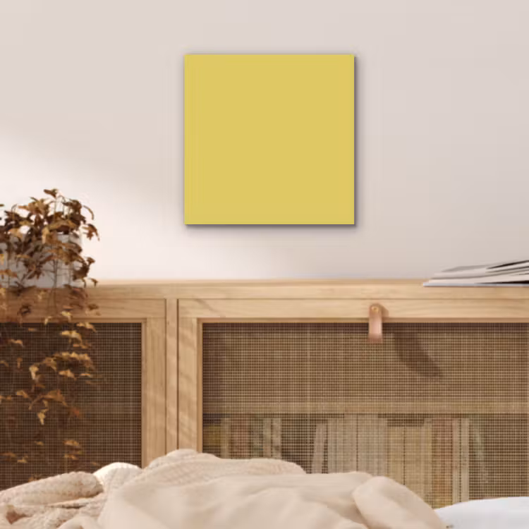 Aluminium schilderij - Golden - Ochre - Geel — 5
