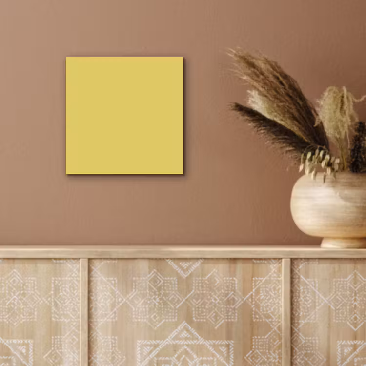Aluminium schilderij - Golden - Ochre - Geel — 6
