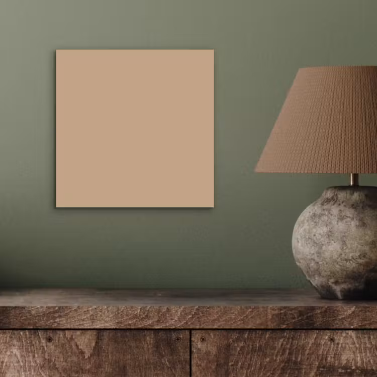 Aluminium schilderij - Soft - Taupe - Bruin — 4