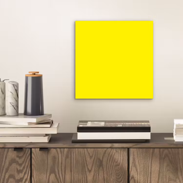 Aluminium schilderij - Sunshine - Glow - Geel — 2