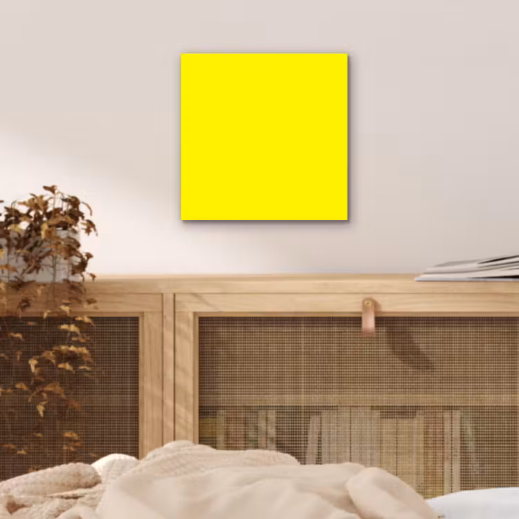 Aluminium schilderij - Sunshine - Glow - Geel — 5