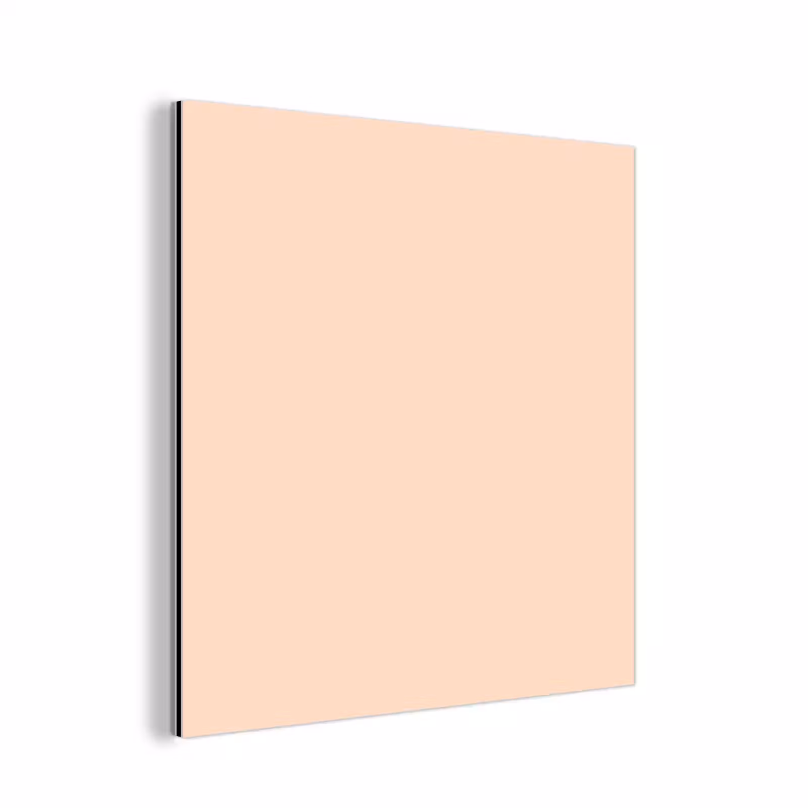Aluminium schilderij - Pale - Peach - Nude — 1