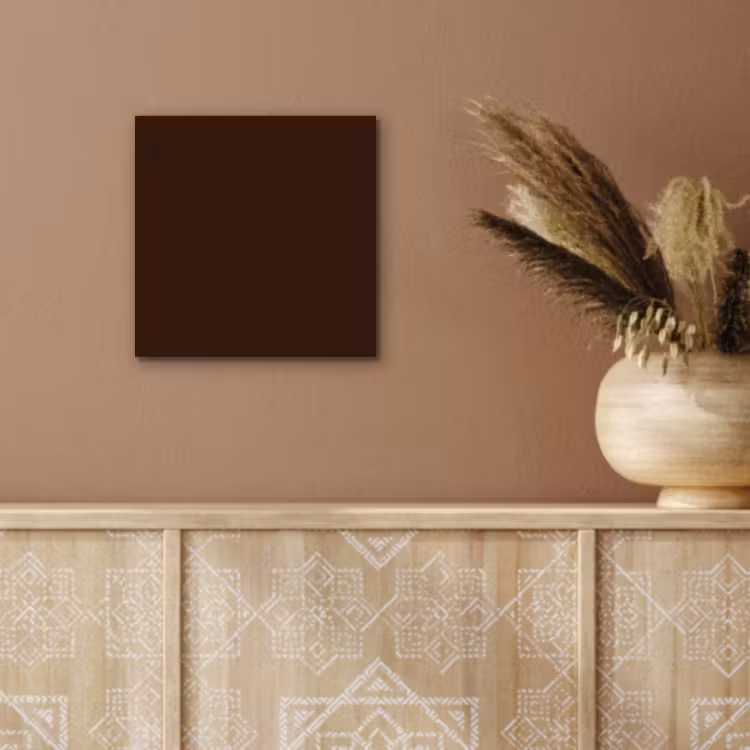 Aluminium schilderij - Dark - Chocolate - Bruin — 6
